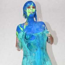 FOXY: Tania paint covered--the final