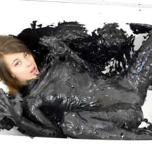 Kaydens: Kaydens Struggles in Sticky Black Goo