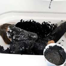 Kaydens: Kaydens Struggles in Sticky Black Goo