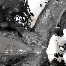Kaydens: Kaydens Struggles in Sticky Black Goo