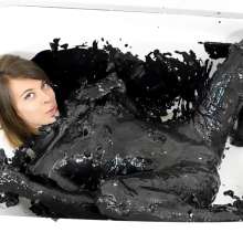 Kaydens: Kaydens Struggles in Sticky Black Goo