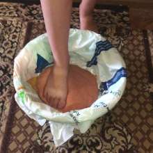 Top Messy Girls: Liquid Chocolate Bare Feet