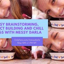 Darla DeVour: Messy Brainstorming and Gunge Tank Building Live Stream