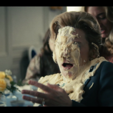 SamIWam: Mrs. America TV series political protest pie (Cate Blanchett)