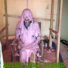 Aussie girls slimed: Schoolgirl Rachel's First-ever Sliming