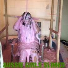 Aussie girls slimed: Schoolgirl Rachel's First-ever Sliming