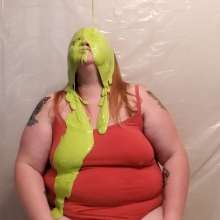 curiousvixen84: Slime, Tits, Tats and a Pie