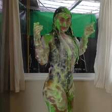 LiquidX: The Human Carwash: Kim in Swimwear