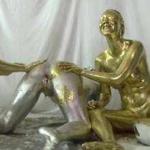 Messygirl: Three Metallic Girls