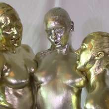 Messygirl: Three Metallic Girls
