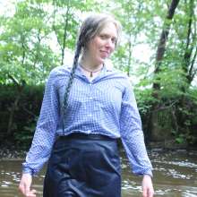 DungeonMasterOne: Uniform Skirt River Bath
