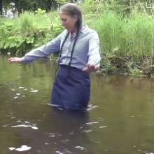 DungeonMasterOne: Uniform Skirt River Bath