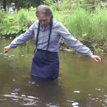DungeonMasterOne: Uniform Skirt River Bath