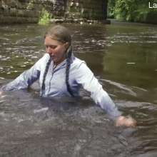 DungeonMasterOne: Uniform Skirt River Bath