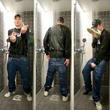 vstyle83: Wet Baggy Diesel Jeans