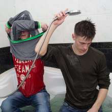 Wet Live Team: Artem and Ruslan Had a Full Wet Party!  Hot!