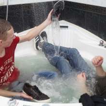 Wet Live Team: Artem and Ruslan Had a Full Wet Party!  Hot!
