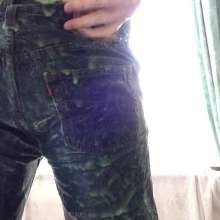 permamarka: Double up Denim Levis 501 Gunging!