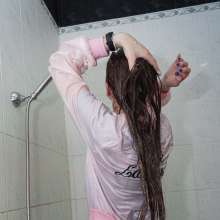 Wet Live Team: Foam Shampoo on Hair, Anhelina and Wonderful Bathing
