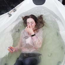 Wet Live Team: Foam Shampoo on Hair, Anhelina and Wonderful Bathing