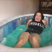 RevSlymsford: BBW Gaby's Green Slime Bath