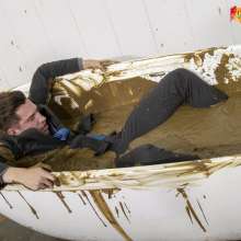 WamtasticUK: James Skinny Suit Mud Bath Duck Challenge