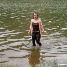 Perfectwetlook: Girl in the River