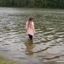 Perfectwetlook: Girl in the River