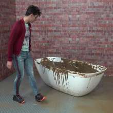 WamtasticUK: Paddy Mud Bath Ball Find in Jacket and Jeans