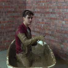 WamtasticUK: Paddy Mud Bath Ball Find in Jacket and Jeans