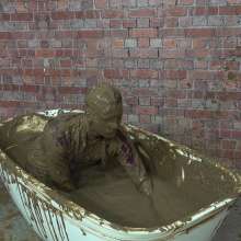 WamtasticUK: Paddy Mud Bath Ball Find in Jacket and Jeans