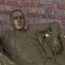 WamtasticUK: Paddy Mud Bath Ball Find in Jacket and Jeans