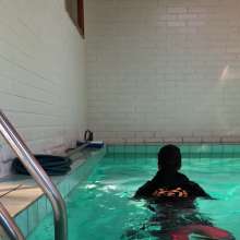 vstyle83: Pool Time in G-Star Raw Jeans, Silky Boxers and Nike Sneaks