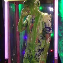 LiquidX: Lisa and Michaela Pie and Gunge Male Producer during Live Filming!