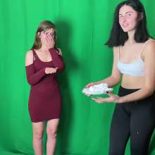 Top Messy Girls: Revenge Stone Paper Scissors!  The Loser Will Get the Pies!