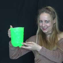 Wamtastic Jessica: Sammie's First Gunge in a Fancy Glitterdress ( +full Nudity)