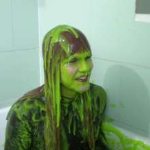 Miss Nicole: Sissy Slut Ginger's Green Slime Debut