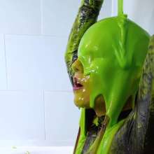 Miss Nicole: Sissy Slut Ginger's Green Slime Debut