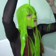 Miss Nicole: Sissy Slut Ginger's Green Slime Debut