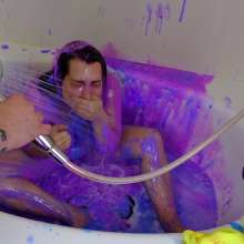 messyhot: SweetHeart Gets Her First Slime Treatment