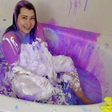 messyhot: SweetHeart Gets Her First Slime Treatment