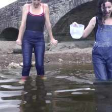 DungeonMasterOne: Wet Denim at the Stone Bridge with Susie and Honeysuckle