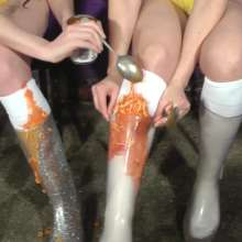 DungeonMasterOne: Yellow Shiny Shorts Mayhem with Honeysuckle and Maude!