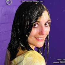 DungeonMasterOne: Maude the Shopgirl gets totally plastered in custard and syrup!
