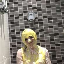 Erin: Pics of pie and gunge session!