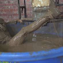 WamtasticUK: Adam Suit Jacket and Chinos Mucky Mud Dunk