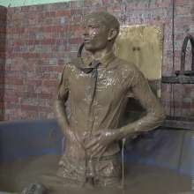 WamtasticUK: Adam Suit Jacket and Chinos Mucky Mud Dunk