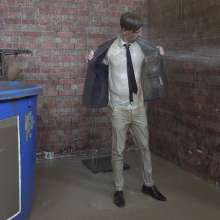 WamtasticUK: Adam Suit Jacket and Chinos Mucky Mud Dunk