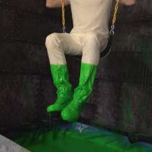 WamtasticUK: Andy and Dan White Jeans V Nike Trackies in Gunge Vat