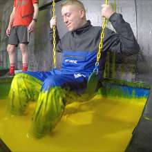 WamtasticUK: Andy and Dan White Jeans V Nike Trackies in Gunge Vat